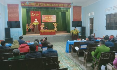 triển khai chương trình hành động thực hiện QĐ của UBND huyện, NQ của đảng ủy, HĐND xã